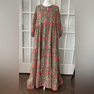 ⭐️ Floral Cotton Maxi Dress ⭐️
